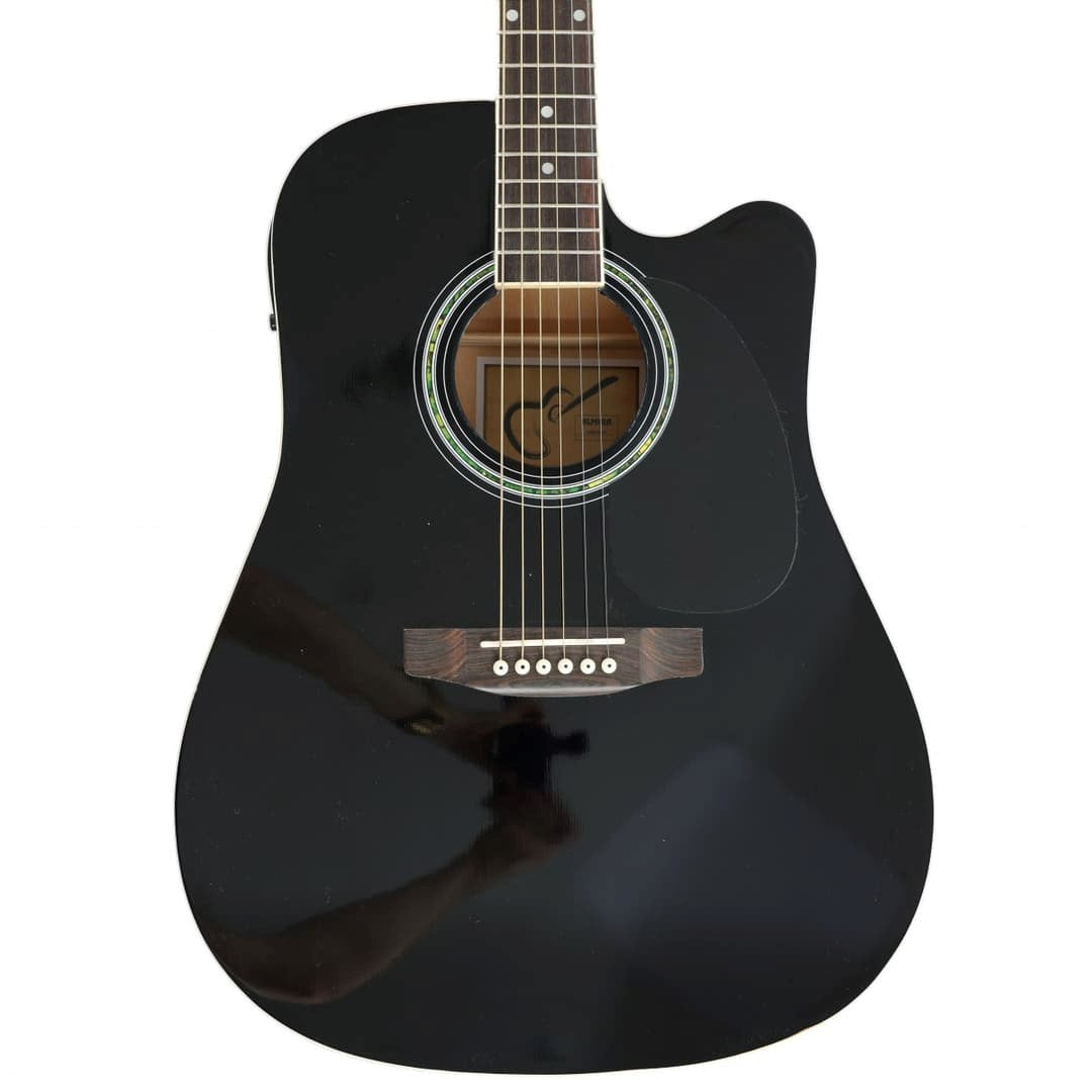 Almira F650N-BKC Siyah Elektro Akustik Gitar