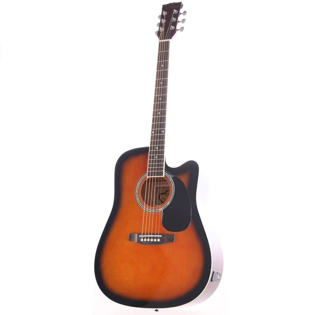 Almira F650N-SBC Sunburst Elektro Akustik Gitar