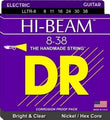 DR LLTR-8 Hi-Beam Elektro Gitar Teli (Extra Light 8-38)