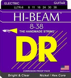 DR LLTR-8 Hi-Beam Elektro Gitar Teli (Extra Light 8-38)