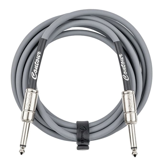 FENDER Contour Serisi 3m Inca Silver Enstrüman Kablosu