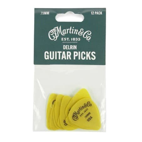 Delrin 12'li gitar penası (0,73mm)