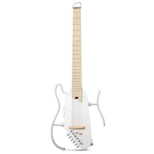 Donner Hush-i Pro Elektro Akustik Gitar (Beyaz)