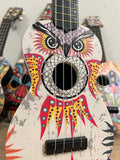 Klasik Desenli Soprano Ukulele 21 inç - Renkli Başlangıç | Burakmusic