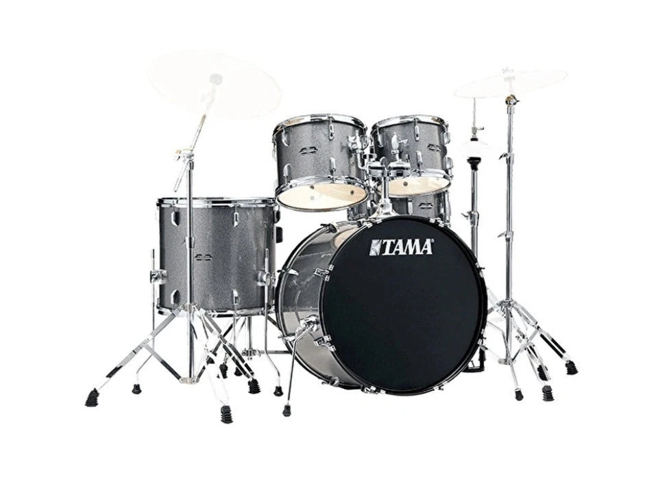 TAMA ST50H6-SEM Stagestar Sea Blue Mist 5 Parça (20B/10T/12T/14F/14S) Aksamlı Akustik Davul Seti
