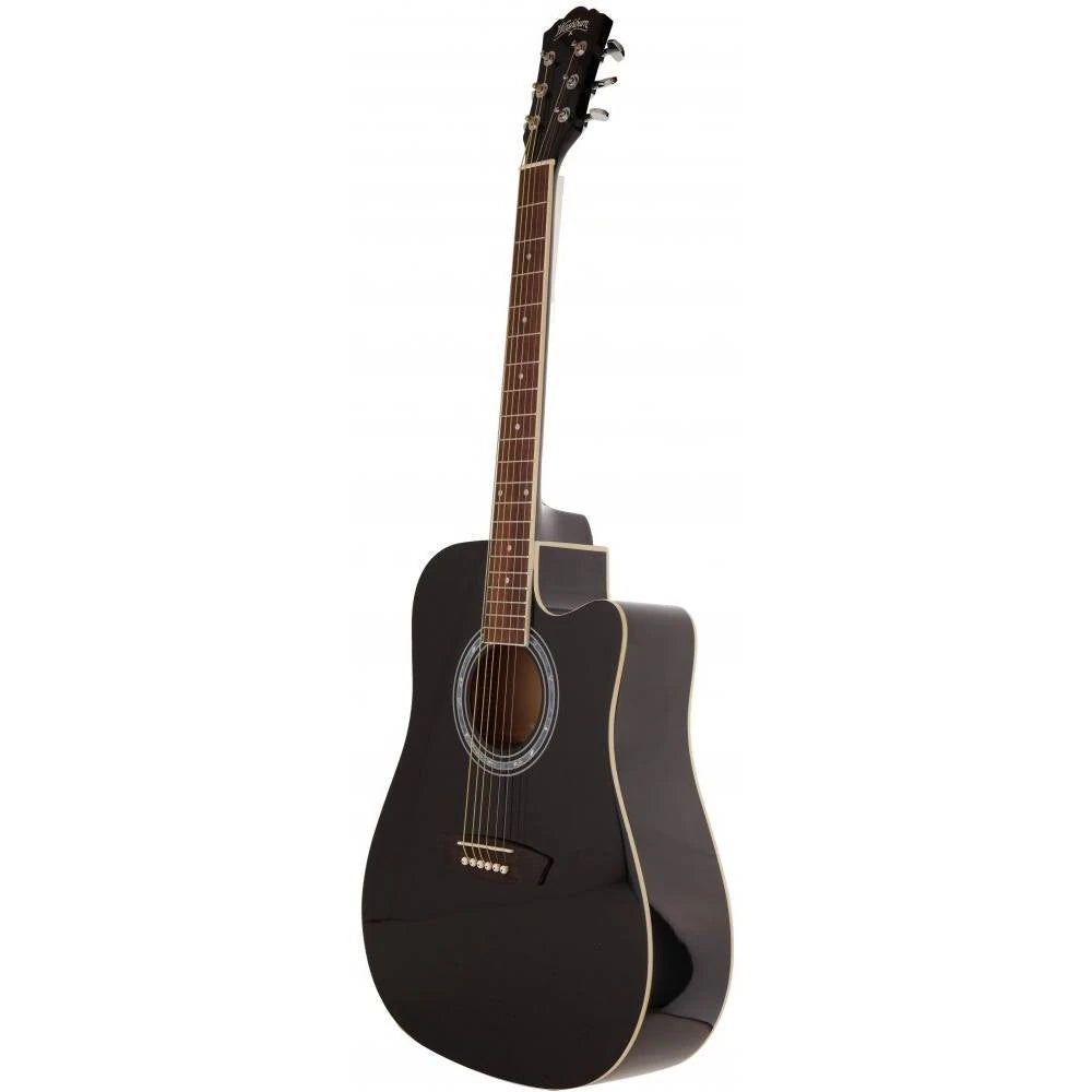 Washburn WA90CEB Elektro Akustik Gitar