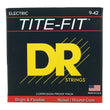 DR LT-9 Tite-Fit Elektro Gitar Teli (Light 9-42)