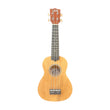 Soprano Ukulele 21 inç - Doğal Maun Gövde, Hediye Modeli | Burakmusic