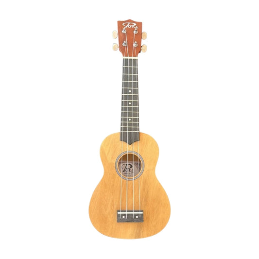Soprano Ukulele 21 inç - Doğal Maun Gövde, Hediye Modeli | Burakmusic